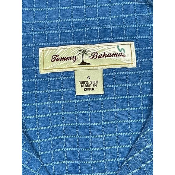 Tommy Bahama Silk Short Sleeve Button Down Shirt - Picture 6 of 7